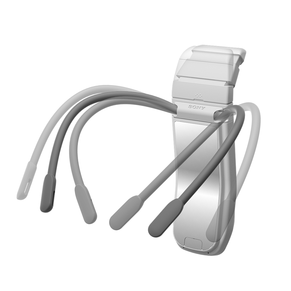 REON POCKET PRO Plus バンドの可動イメージ、エアフローパーツの可動イメージ