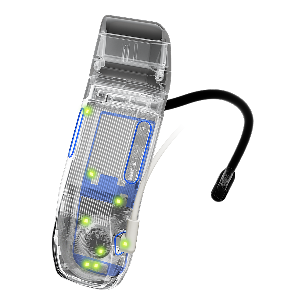 REON POCKET PRO Plusのシーリングとセンサーイメージ